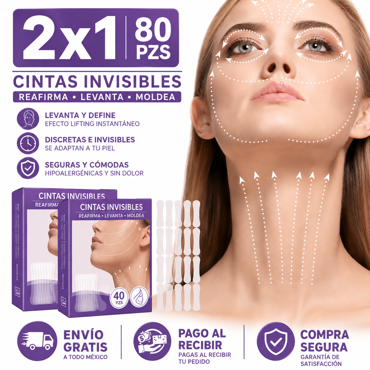 PARCHES ANTIARRUGAS INVISIBLES OFERTA 2X1
