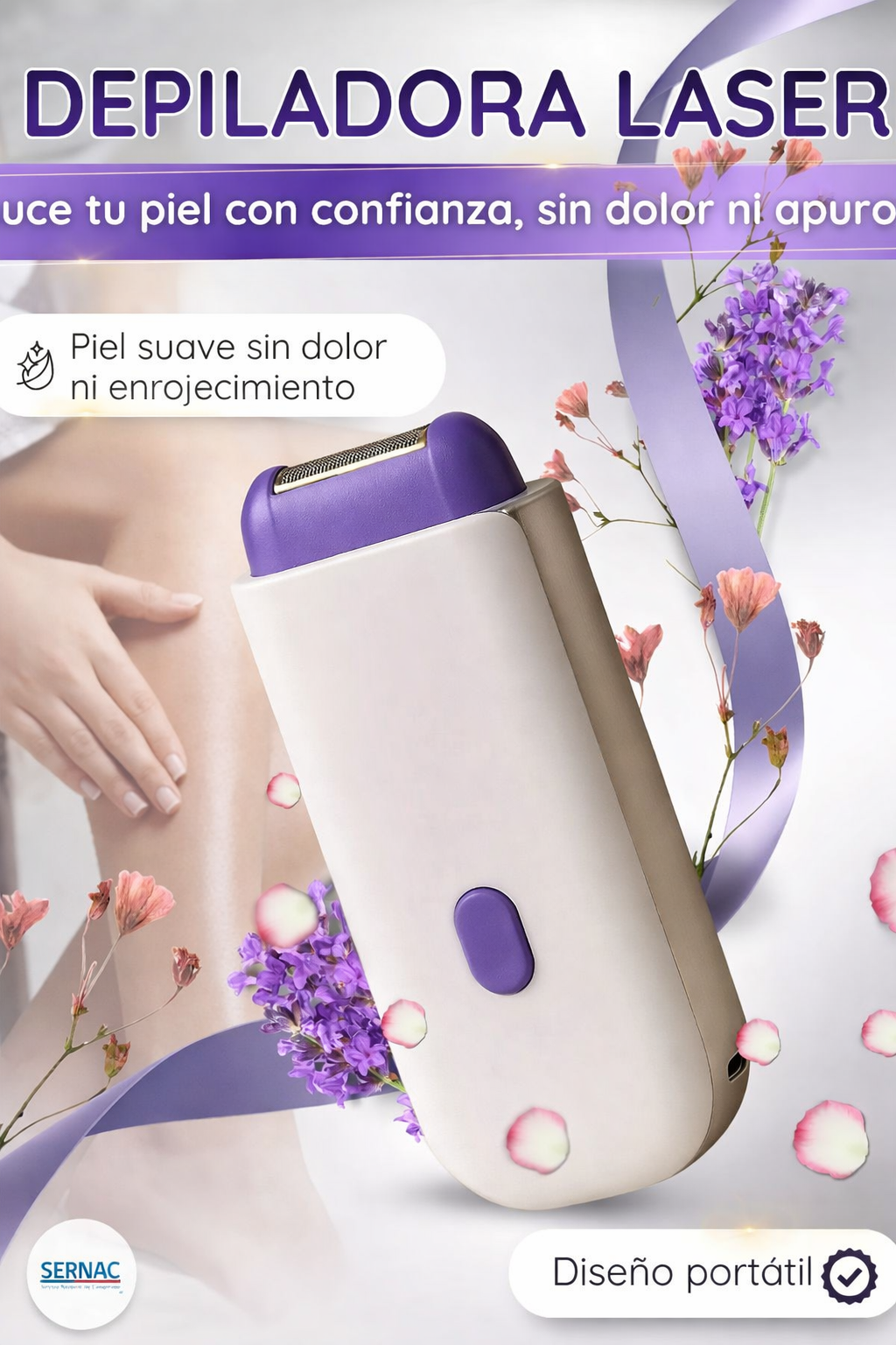 DepilaMax 2en1 - Depiladora de Precisión Con Sensor Laser oferta-