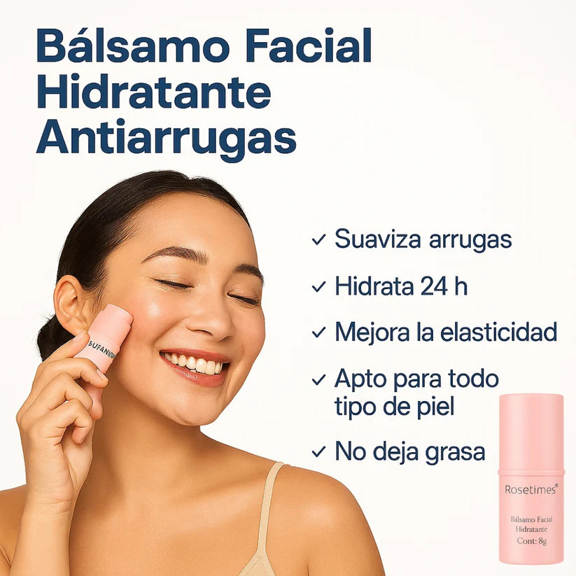 Bálsamo Facial Antiarrugas-Hidratación y Luminosidad Instantánea