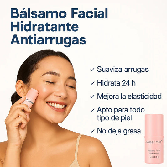 Bálsamo Facial Antiarrugas-Hidratación y Luminosidad Instantánea