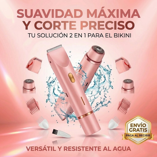 DUOGLOW RASURADORA 2 EN 1 RESISTENTE AL AGUA