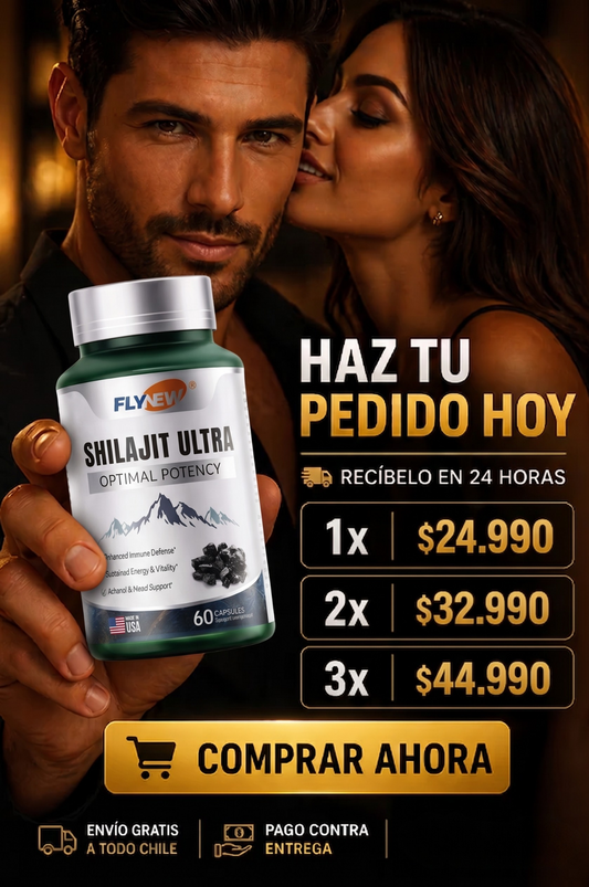 SHILAJIT ULTRA HIMALAYA-MÁS ENERGÍA Y TESTOSTERONA-OFERTA 2X1 (120 CÁPSULAS)