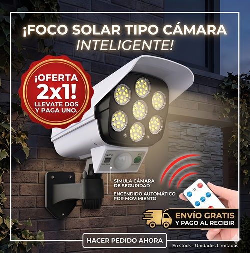 SecureLight™ -Foco solar seguridad OFERTA 2X1