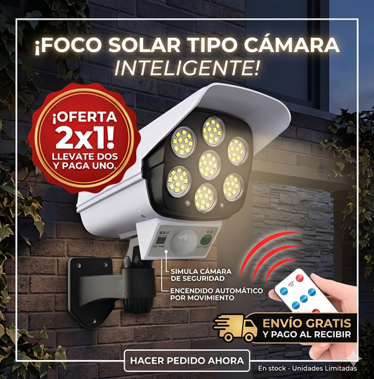 SecureLight™ -Foco solar seguridad OFERTA 2X1