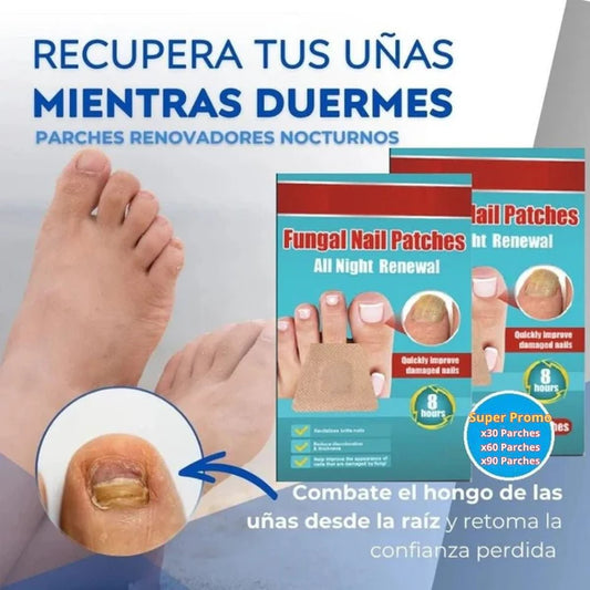 16 Parches Anti Hongos - Recupera y Fortalece Uñas
