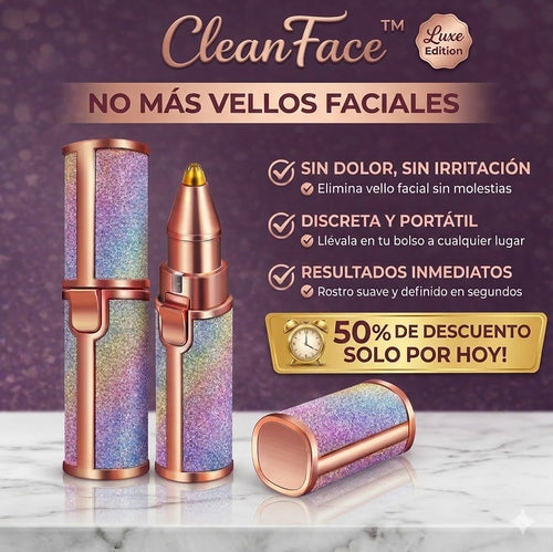 CleanFace™ – Depiladora Facial - No más vellos faciales
