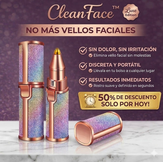CleanFace™ – Depiladora Facial - No más vellos faciales