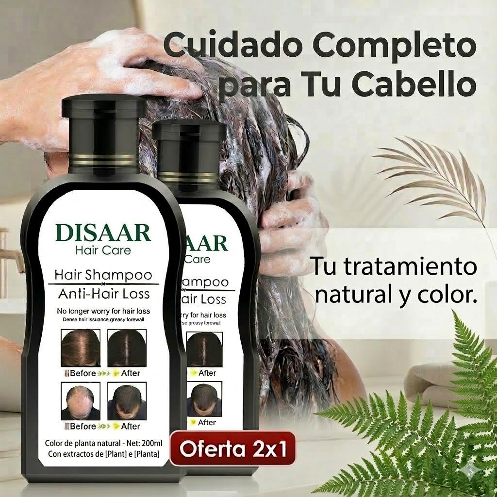 ¡Shampoo Anticaída - Fortalece, Estimula Crecimiento y Protege!